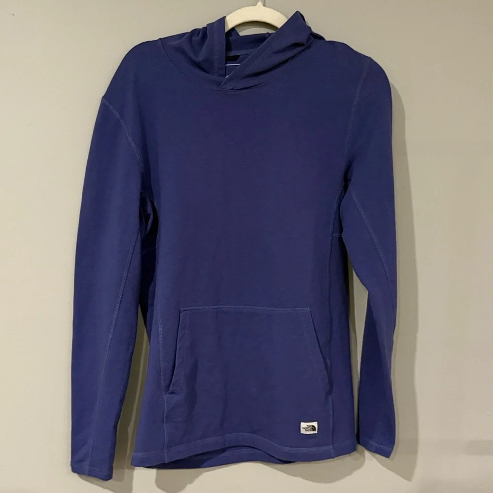 The North Face Men’s‎ Terry TNF hoodie in purple
